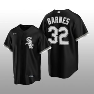 Chicago White Sox Matt Barnes Black 2020 Authentic Alternate Player Jersey