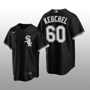 Chicago White Sox Men’s Replica Alternate Jersey Dallas Keuchel Black Nike