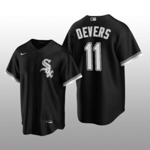 Chicago White Sox Rafael Devers Black 2020 Authentic Alternate Player Jersey