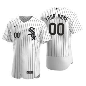 Chicago White Sox White 2020 Home Authentic Custom Men’s Jersey