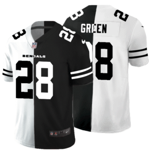 Cincinnati Bengals #28 Joe Mixon Black V White Peace Split Nike Vapor Untouchable Limited NFL Jersey