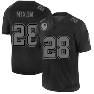 Cincinnati Bengals #28 Joe Mixon Nike Black 2019 Salute To Service Limited Stitched NFL Jersey