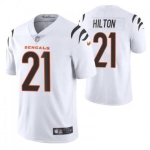 Cincinnati Cincinnati Bengals #21 Mike Hilton White Nike Vapor Limited Jersey