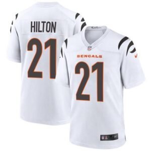 Cincinnati Cincinnati Bengals #21 Mike Hilton White Nike Alternate Game Jersey