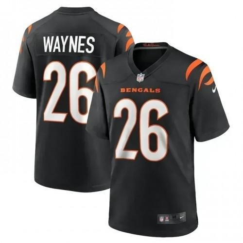 Cincinnati Cincinnati Bengals #26 Trae Waynes Black Nike Alternate Game Jersey