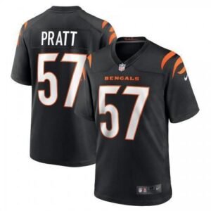Cincinnati Cincinnati Bengals #57 Germaine Pratt Black Nike Alternate Game Jersey