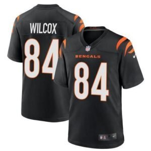 Cincinnati Cincinnati Bengals #84 Mitchell Wilcox Black Nike Alternate Game Jersey