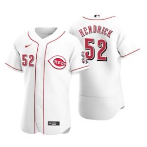 Cincinnati Reds Austin Hendrick White Authentic 2020 MLB Draft Home Jersey