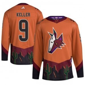 Clayton Keller Arizona Coyotes adidas Reverse Retro 2.0 Authentic Player Jersey – Burnt Orange