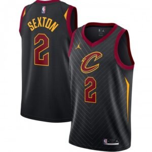 Collin Sexton Cleveland Cavaliers Jordan Brand Swingman Jersey – Statement Edition – Black