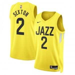 Collin Sexton Utah Jazz Nike Unisex Swingman Jersey – Gold