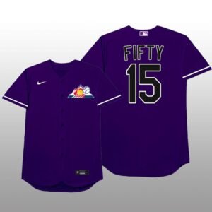 Colorado Rockies Raimel Tapia MLB Players Weekend Nickname Purple Jersey