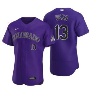 Colorado Rockies Zac Veen Purple Authentic 2020 MLB Draft Alternate Jersey