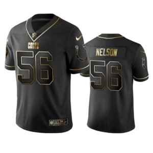 Colts #56 Quenton Nelson Stitched NFL Vapor Untouchable Limited Black Golden Jersey