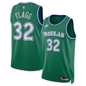 Cooper Flagg Dallas Mavericks Nike Unisex Green Swingman Jersey – Classic Edition