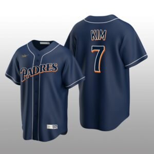 Cooperstown Collection Ha-Seong Kim San Diego Padres Navy Men’s Jersey