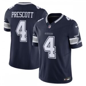 Dak Prescott #4 Dallas Cowboys Nike Vapor F.U.S.E. Limited Jersey – Navy