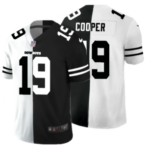 Dallas Cowboys #19 Amari Cooper Black V White Peace Split Nike Vapor Untouchable Limited NFL Jersey