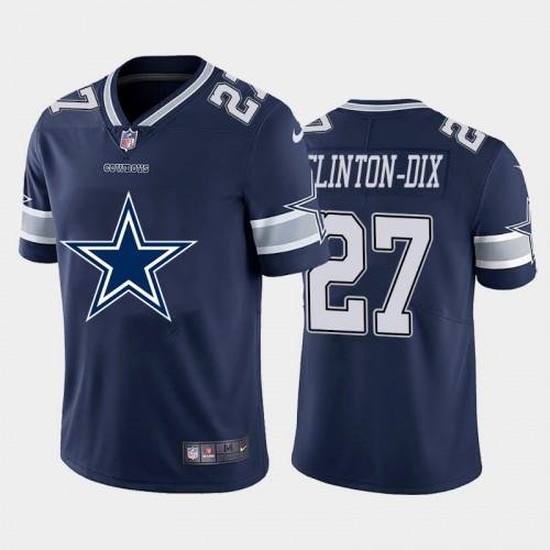 Dallas Cowboys #27 Ha Ha Clinton-Dix Navy Blue Nike Big Team Logo Vapor Limited NFL Jersey