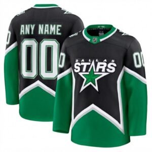 Dallas Stars Alternate Premium Player Custom Jersey – Black