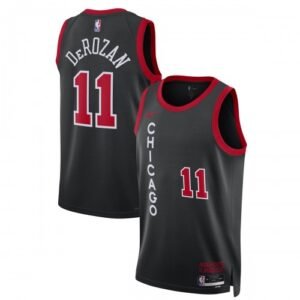 DeMar DeRozan Chicago Bulls Nike Unisex Swingman Jersey – Black