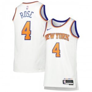 Derrick Rose New York Knicks Nike Unisex Swingman Jersey – White