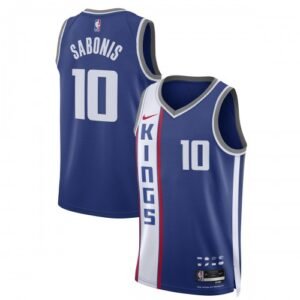 Domantas Sabonis Sacramento Kings Nike Unisex Swingman Jersey – Blue – Hardwood Classics