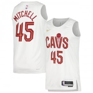 Donovan Mitchell Cleveland Cavaliers Nike Unisex Swingman Jersey – Association Edition – White