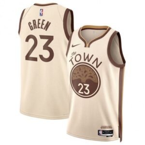 Draymond Green Golden State Warriors Nike 2025/26 Tan Swingman Jersey – Hardwood Classics