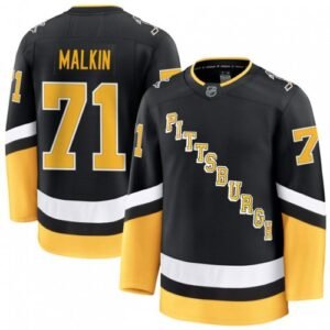 Evgeni Malkin Men’s Pittsburgh Penguins Black Alternate Premium Jersey