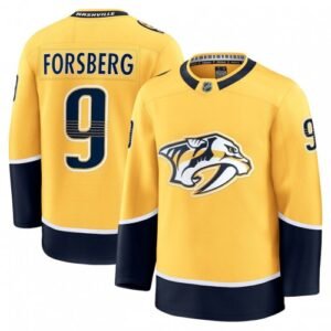 Filip Forsberg Nashville Predators Home Premium Jersey – Yellow