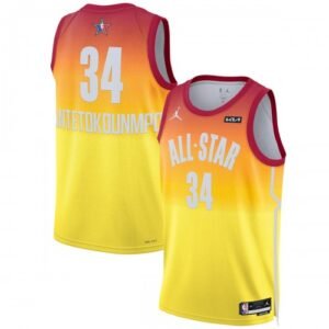 Giannis Antetokounmpo Jordan Brand 2023 NBA All-Star Game Swingman Jersey – Orange