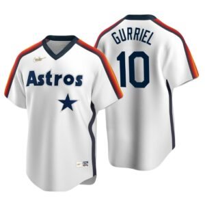 Houston Astros Yuli Gurriel White Cooperstown Collection Home Jersey