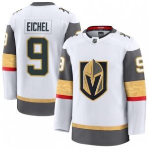 Jack Eichel Men’s Vegas Golden Knights White Away Premium Jersey