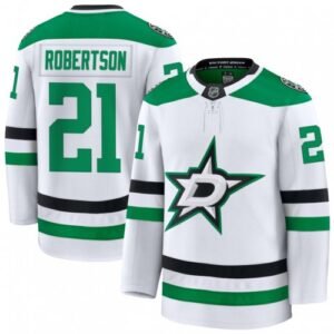 Jason Robertson Dallas Stars Away Premium Player Jersey – White