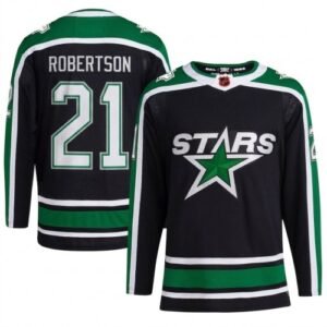 Jason Robertson Dallas Stars Black Reverse Retro 2.0 Authentic Player Jersey