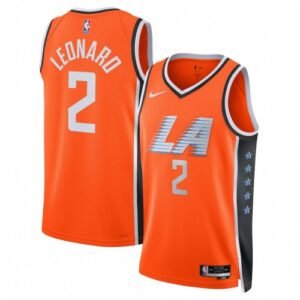 Kawhi Leonard LA Clippers Nike Unisex 2025/26 Orange Swingman Jersey – Hardwood Classics