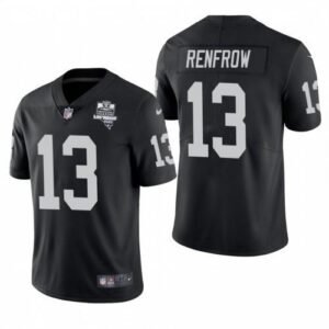 Las Vegas Raiders #13 Hunter Renfrow Nike 2020 Inaugural Season Vapor Limited NFL Jersey Black