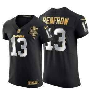 Las Vegas Raiders #13 Hunter Renfrow Nike Black Edition Vapor Untouchable Elite NFL Jersey