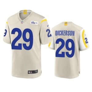 Los Angeles Rams #29 Eric Dickerson Nike Game NFL Jersey – Bone