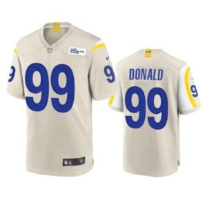 Los Angeles Rams #99 Aaron Donald Nike Game NFL Jersey – Bone