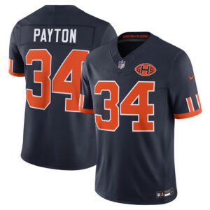 Men’s Chicago Bears #34 Walter Payton Navy 2026 Rivalries Collection Vapor F.U.S.E. Limited Jersey