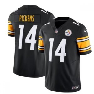 Pittsburgh Steelers #14 George Pickens Black F.U.S.E. Vapor Untouchable Limited Jersey