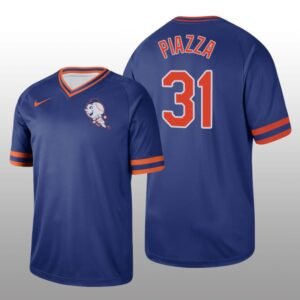 Men’s New York Mets Mike Piazza Royal Cooperstown Collection Legend Jersey