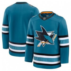 Men’s San Jose Sharks Teal Home Premium Jersey