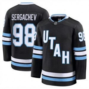 Mikhail Sergachev Men’s Utah Mammoth Black Home Premium Jersey