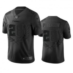 Minnesota Vikings #28 Adrian Peterson Nike Black NFL MVP Limited Edition Jersey