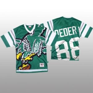 NFL Philadelphia Eagles #88 Dallas Goedert Green Mitchell & Nell Big Face Fashion Limited NFL Jersey