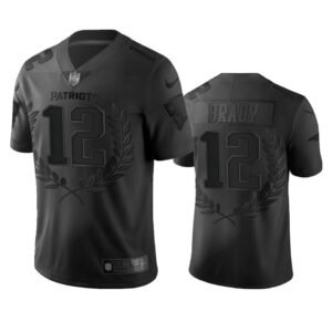 New England Patriots #12 Tom Brady Nike Black NFL MVP Limited Edition Jersey