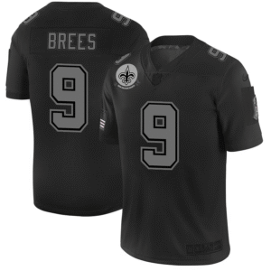 New Orleans Saints #9 Drew Brees Nike Black 2019 Salute To Service Limited Stitched NFL Jersey